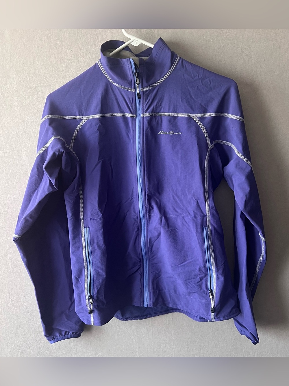 Eddie Bauer First Ascent Full-Zip Purple Lightweight Jacket Size Small